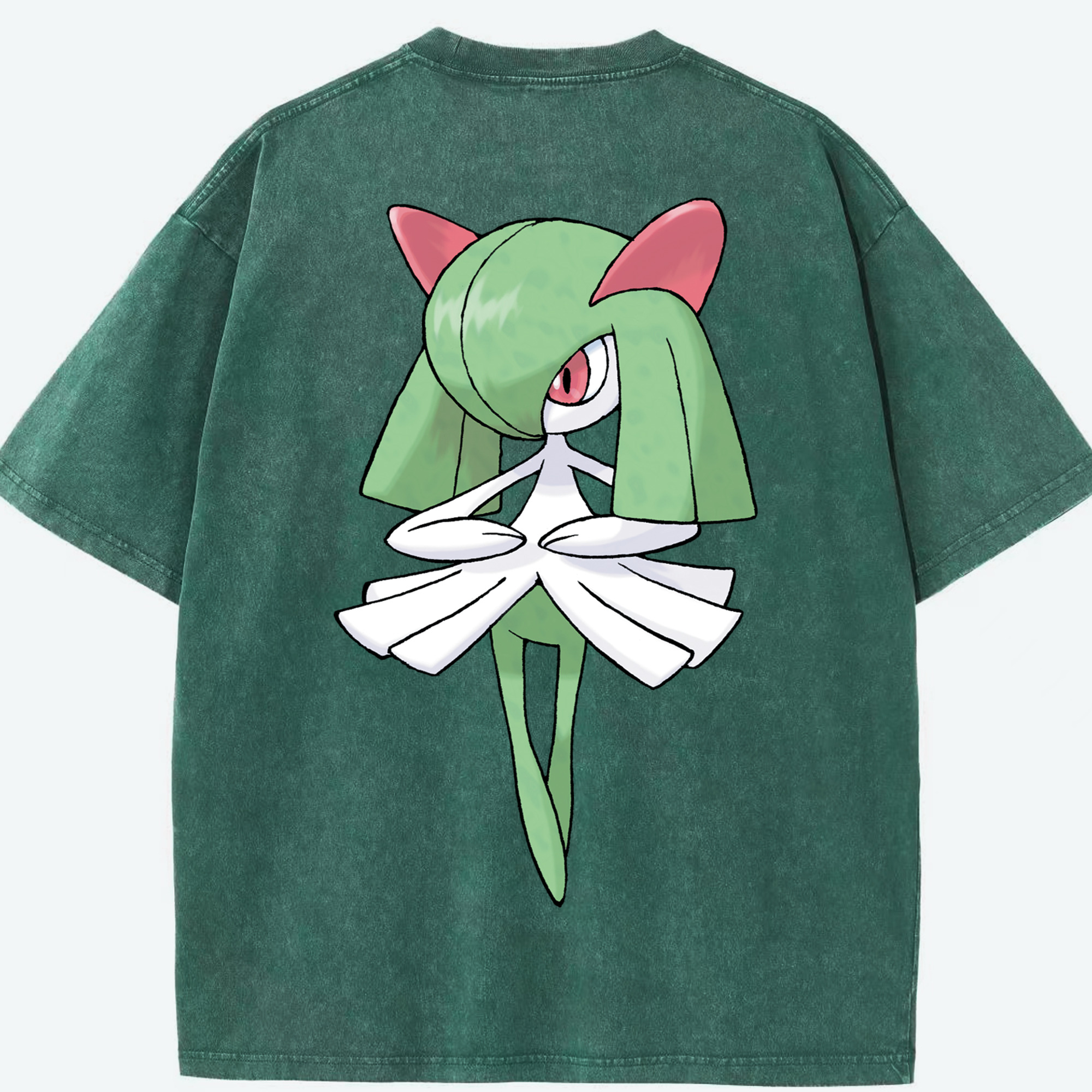 （画像用） ポケットモンスター Pokémon 綿100% ヴィンテージ風 半袖Tシャツ（背面プリント）